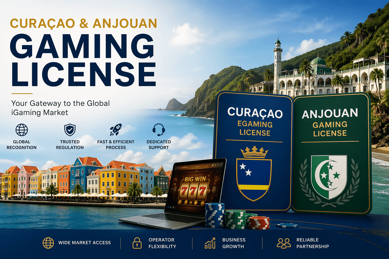 Curaçao vs Anjouan Gaming License: Which Is Right for You?
