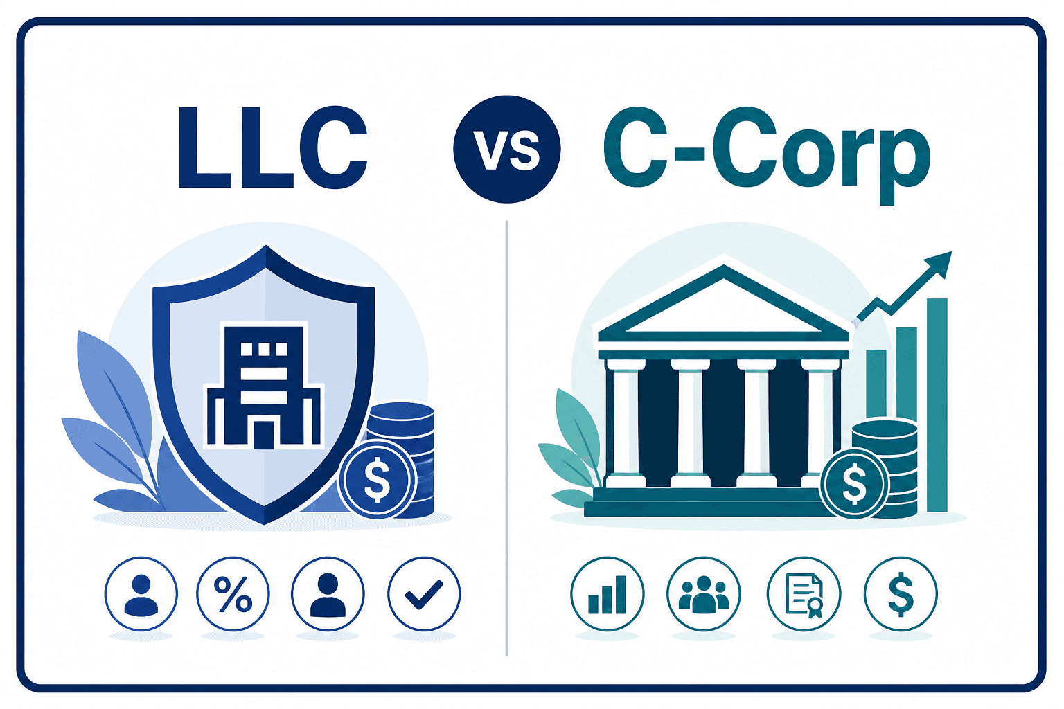 LLC vs C-Corp: Which US Entity Is Right for You?