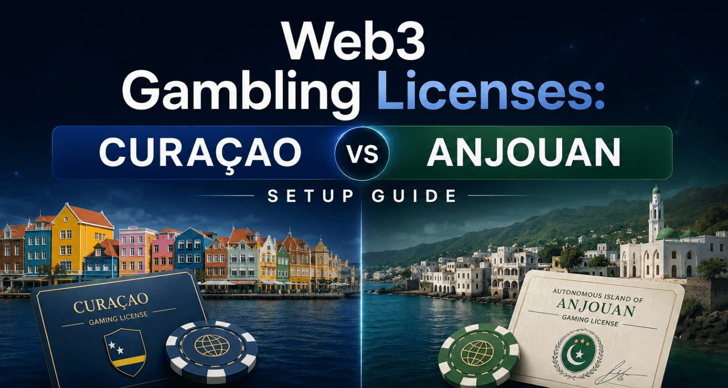 Web3 Gambling Licenses: Curaçao vs Anjouan Setup Guide